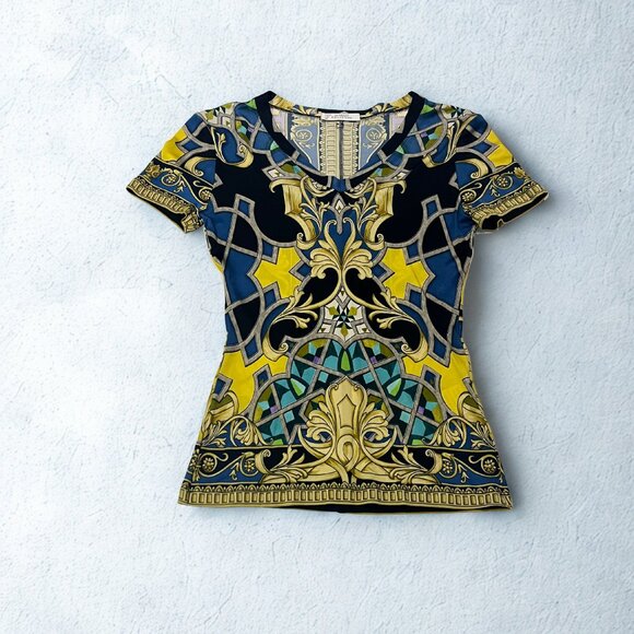 Versace Collection Women's Blouse V Neck XS - Picture 1 of 4